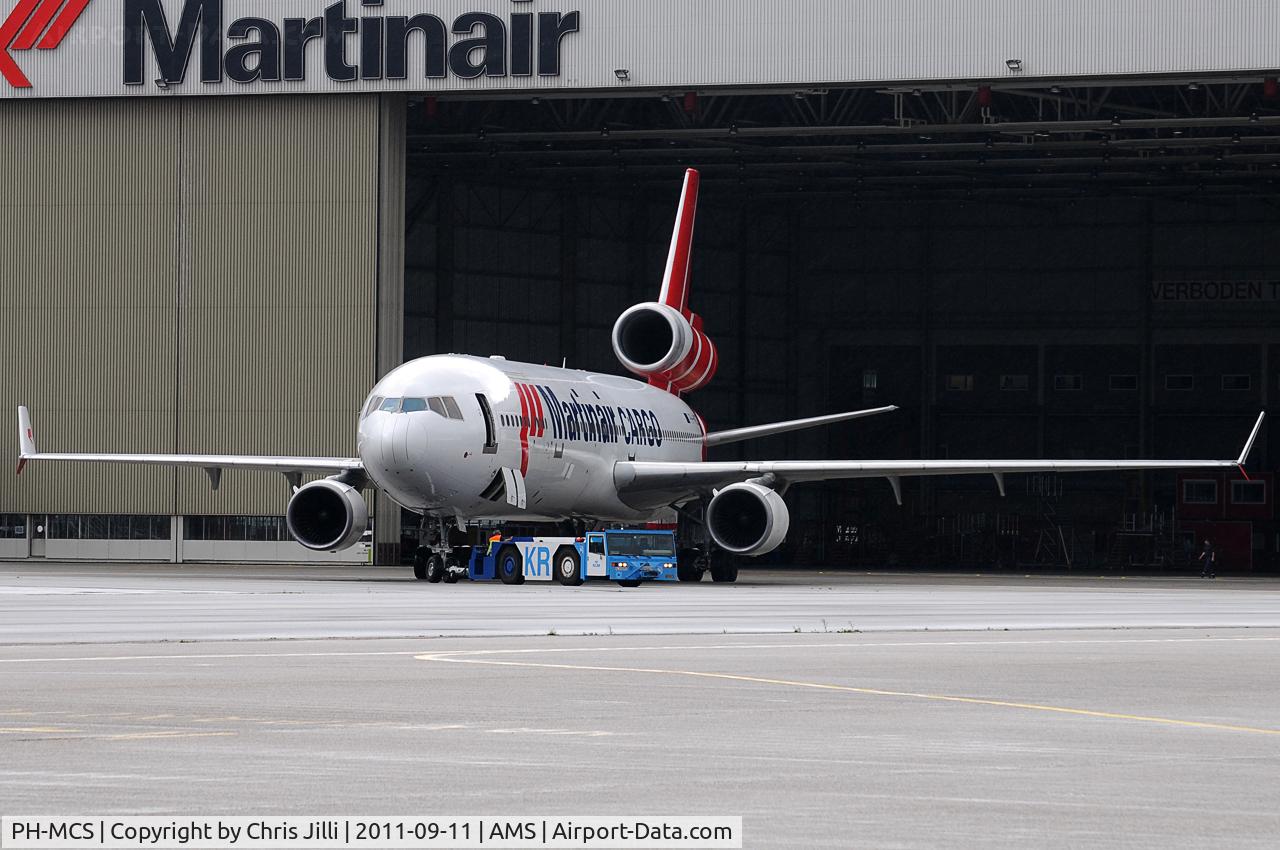 PH-MCS, 1995 McDonnell Douglas MD-11F C/N 48618, Martinair Cargo