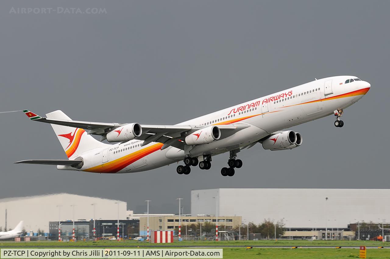 PZ-TCP, 1994 Airbus A340-312 C/N 049, Surinam Airways