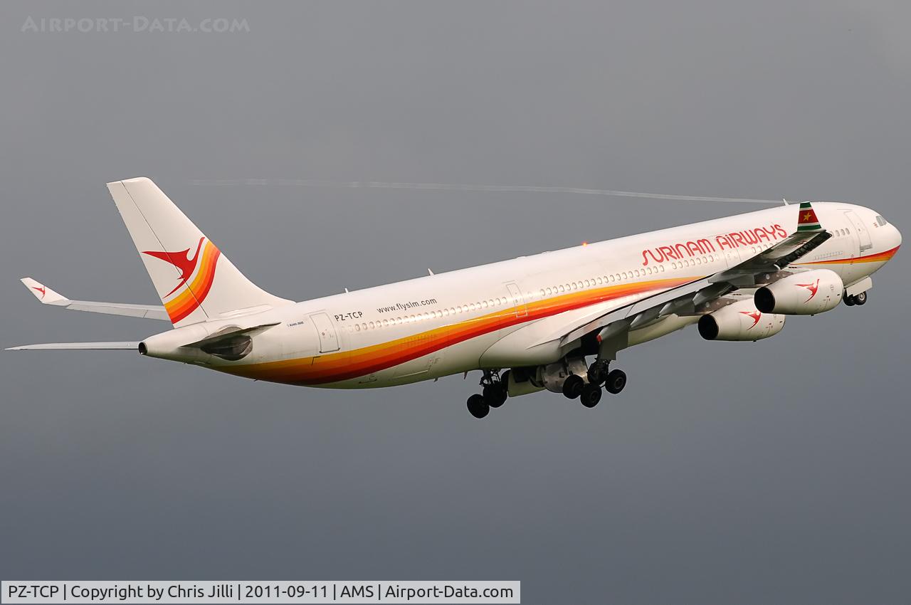 PZ-TCP, 1994 Airbus A340-312 C/N 049, Surinam Airways