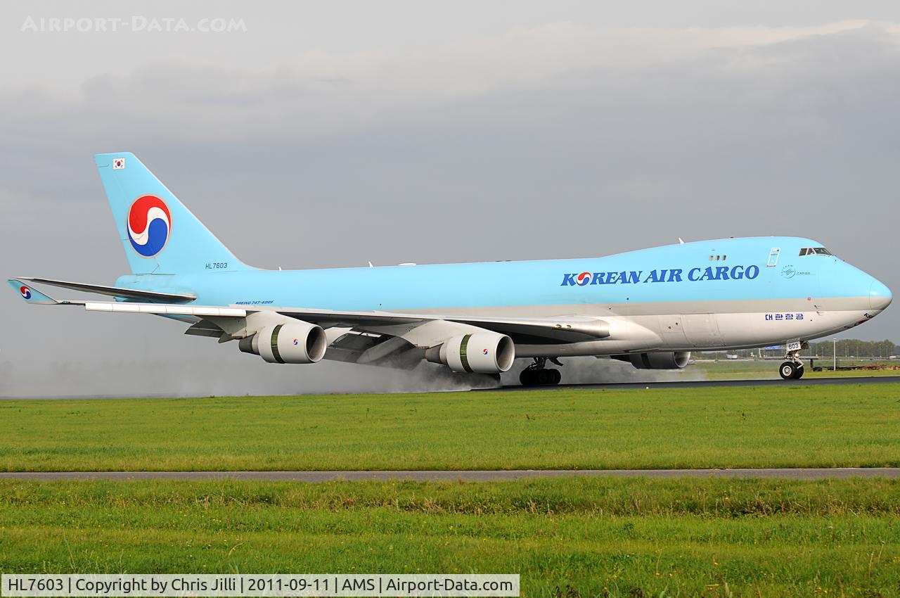 HL7603, 2005 Boeing 747-4B5F/ER/SCD C/N 34302, Korean Air Cargo