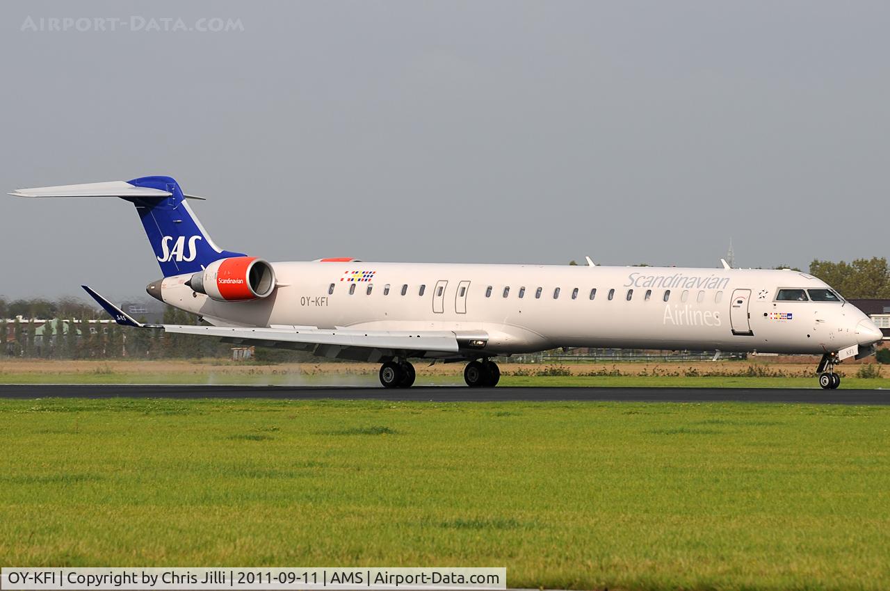 OY-KFI, 2009 Canadair CRJ-900ER (CL-600-2D24) C/N 15242, SAS