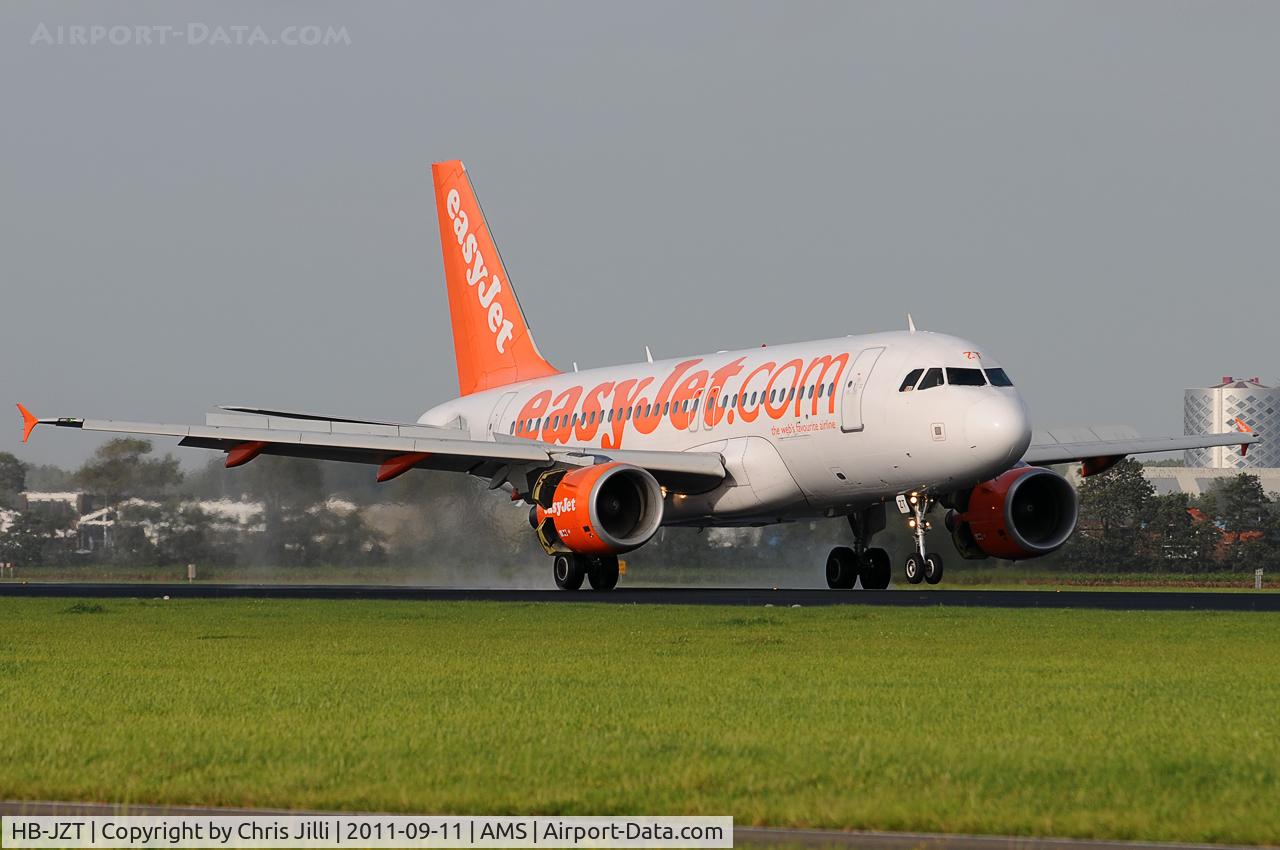 HB-JZT, 2005 Airbus A319-112 C/N 2420, easyJet switzerland