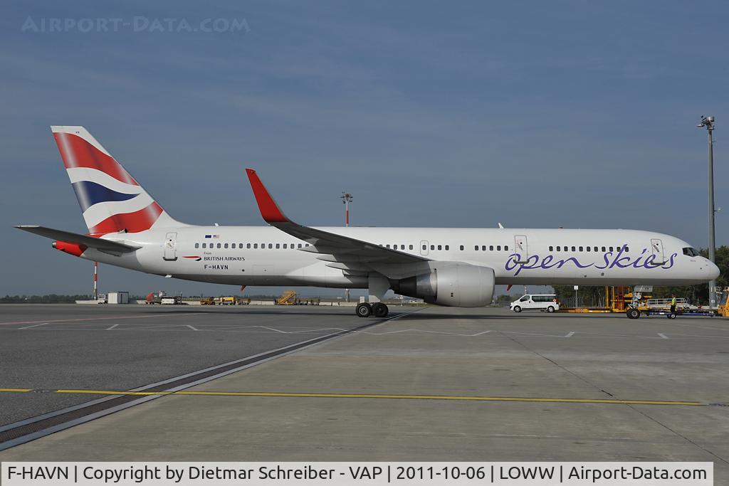 F-HAVN, 1991 Boeing 757-230 C/N 25140, Open Skies Boeing 757-200