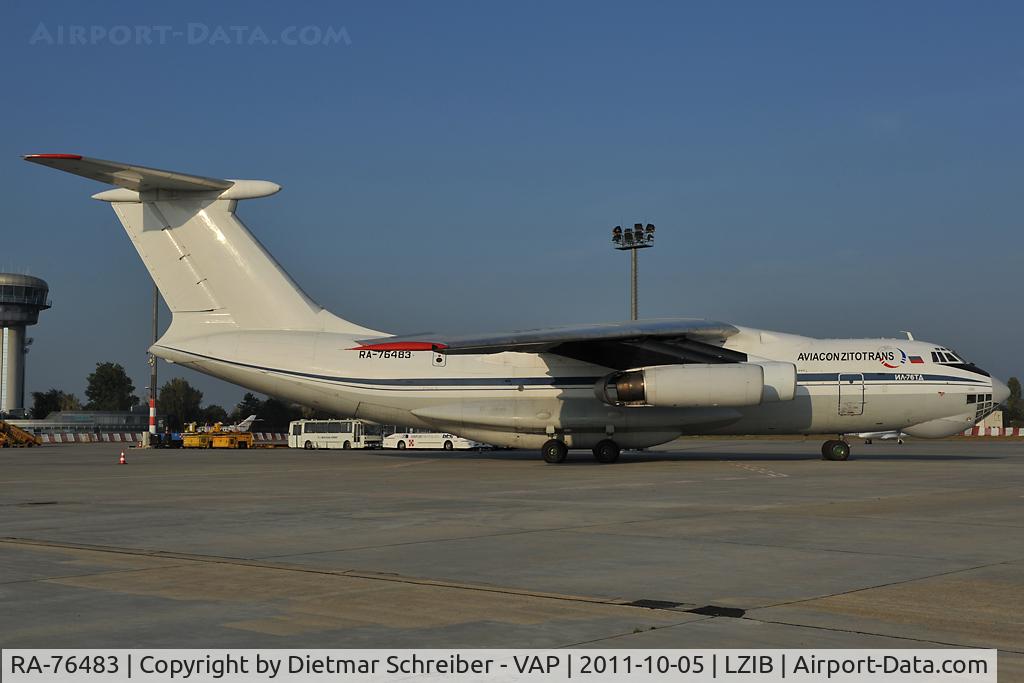 RA-76483, 1986 Ilyushin Il-76TD C/N 0063468042, Aviacon Zitotrans Ilyushin 76