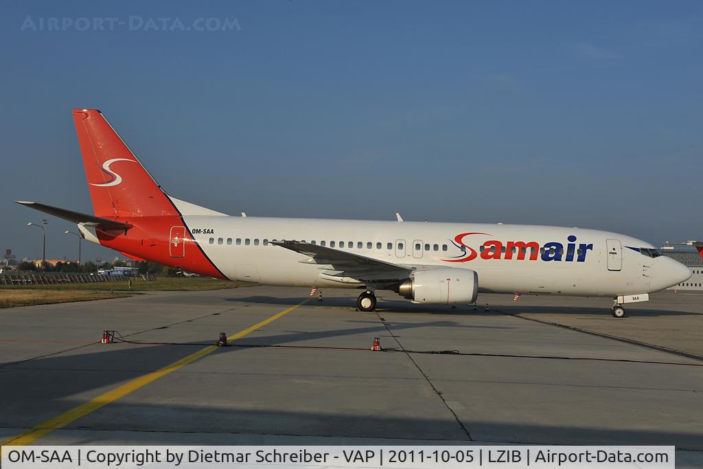 OM-SAA, 1992 Boeing 737-476 C/N 24439, Sam Air Boeing 737-400