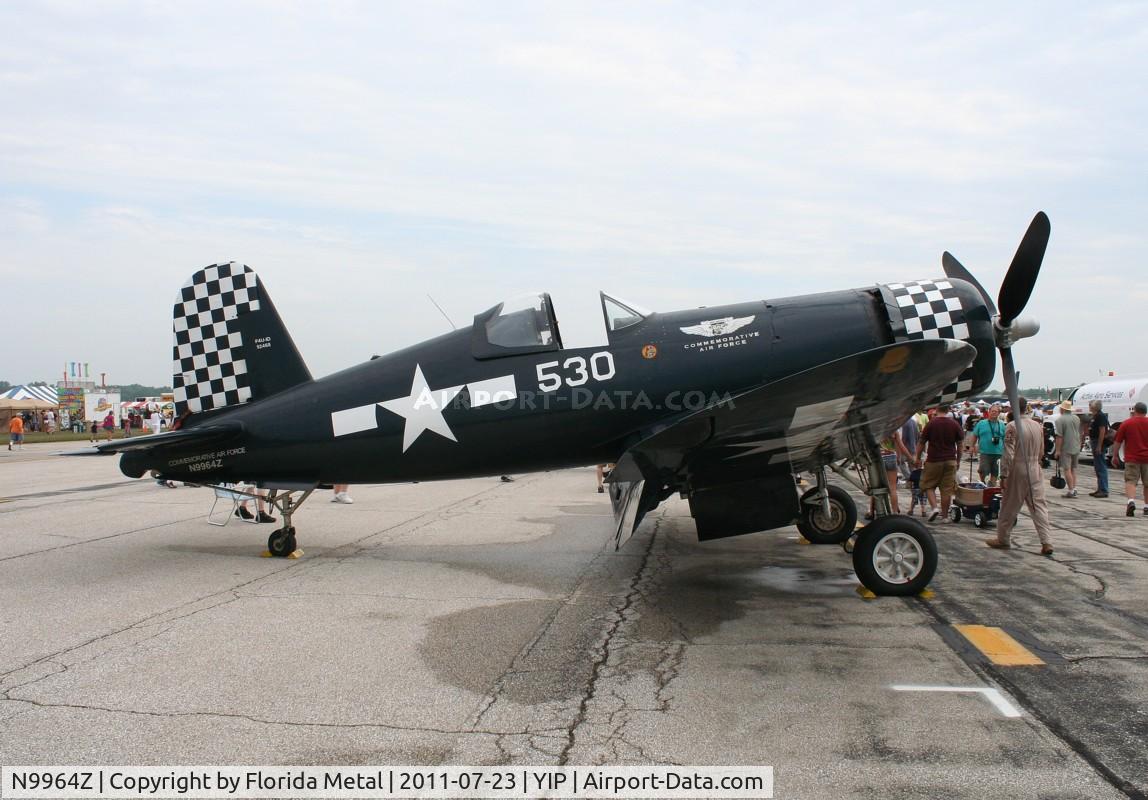 N9964Z, 1943 Goodyear FG-1D Corsair C/N 3729, FG-1D