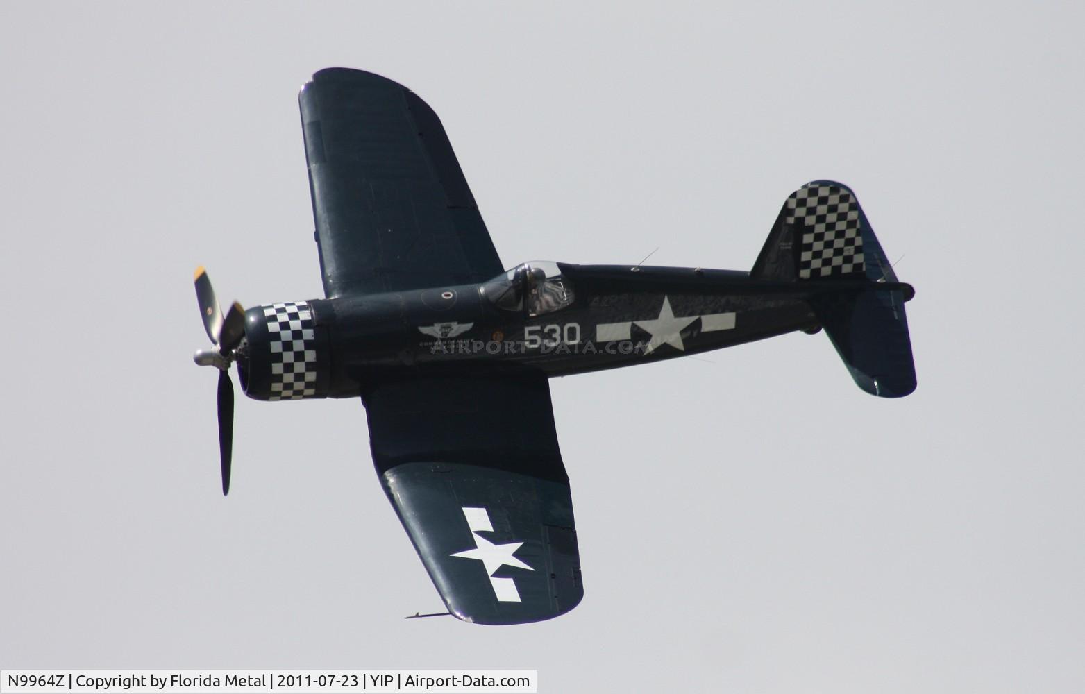 N9964Z, 1943 Goodyear FG-1D Corsair C/N 3729, FG-1D