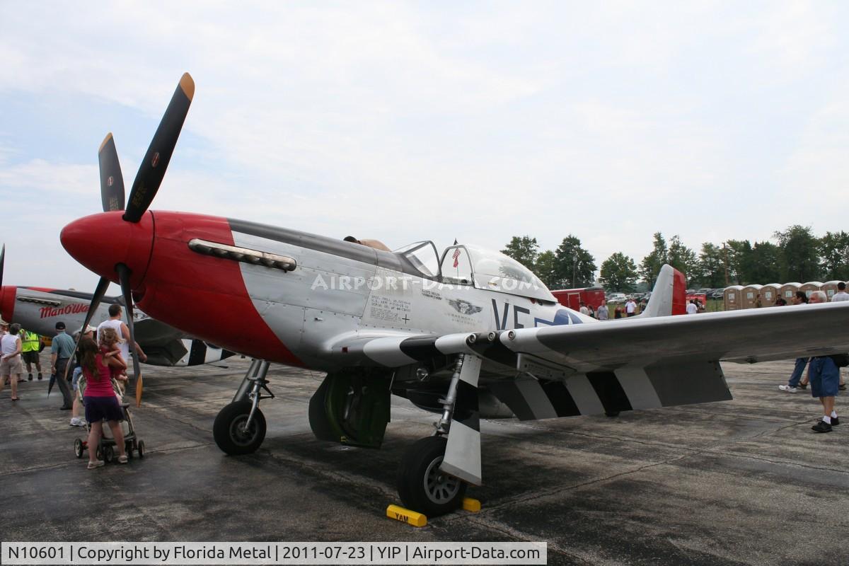 N10601, 1944 North American P-51D Mustang C/N 122-40383, P-51D