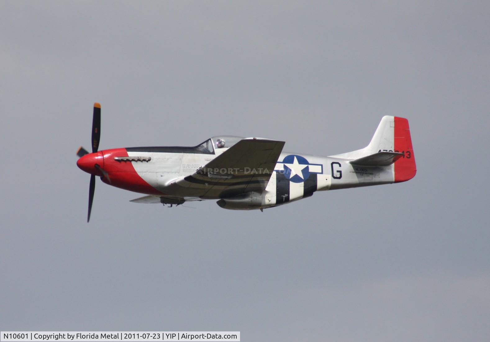 N10601, 1944 North American P-51D Mustang C/N 122-40383, P-51D