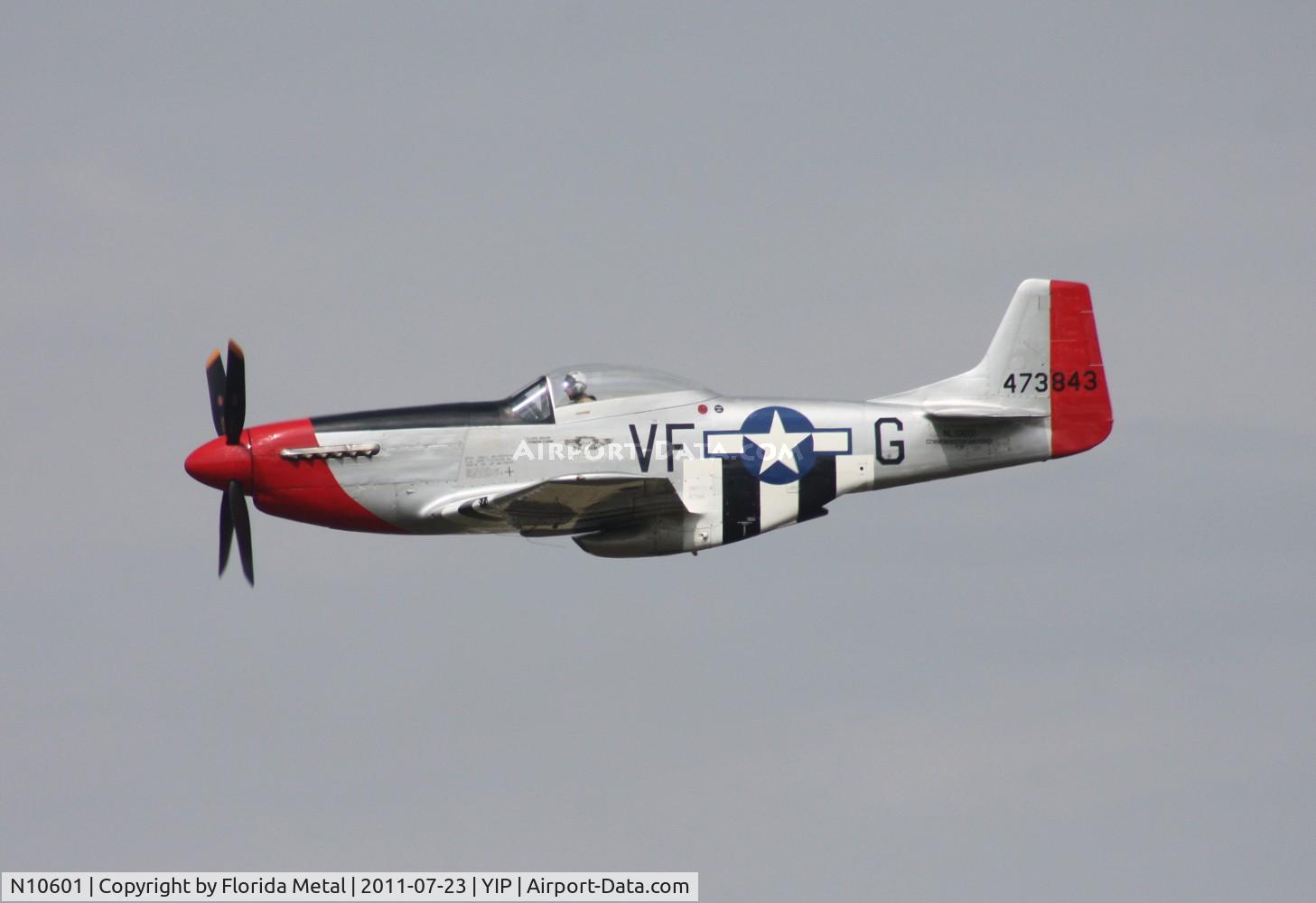 N10601, 1944 North American P-51D Mustang C/N 122-40383, P-51D