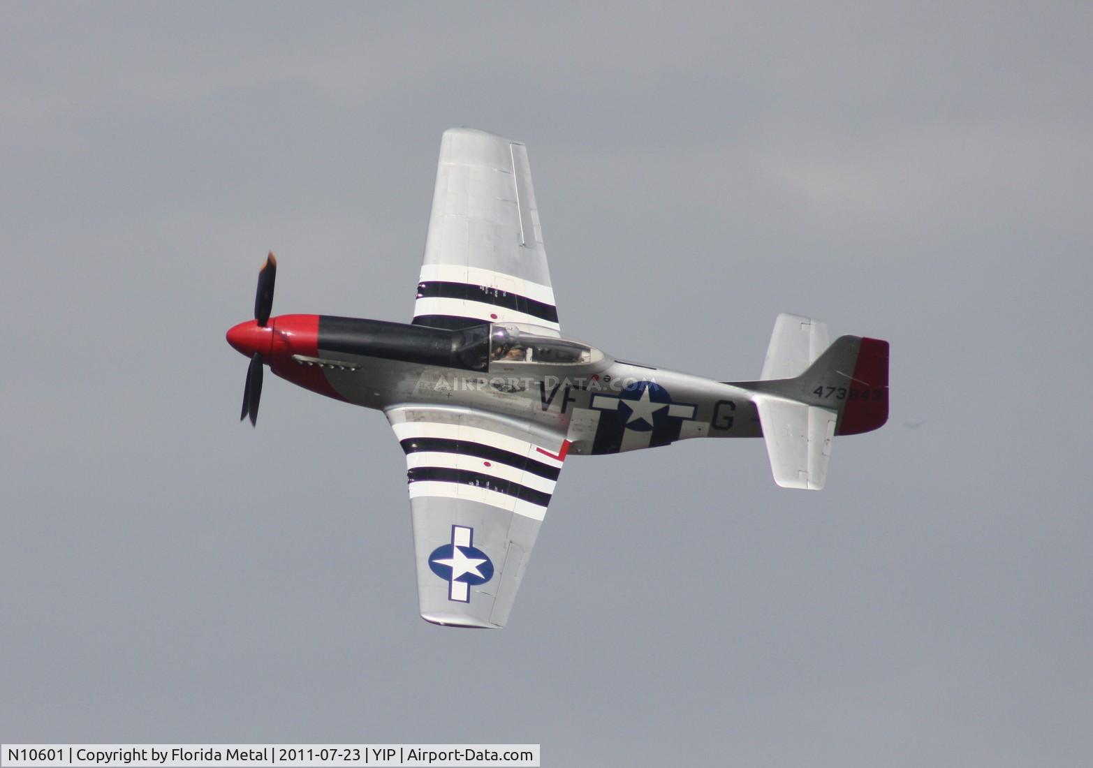N10601, 1944 North American P-51D Mustang C/N 122-40383, P-51D