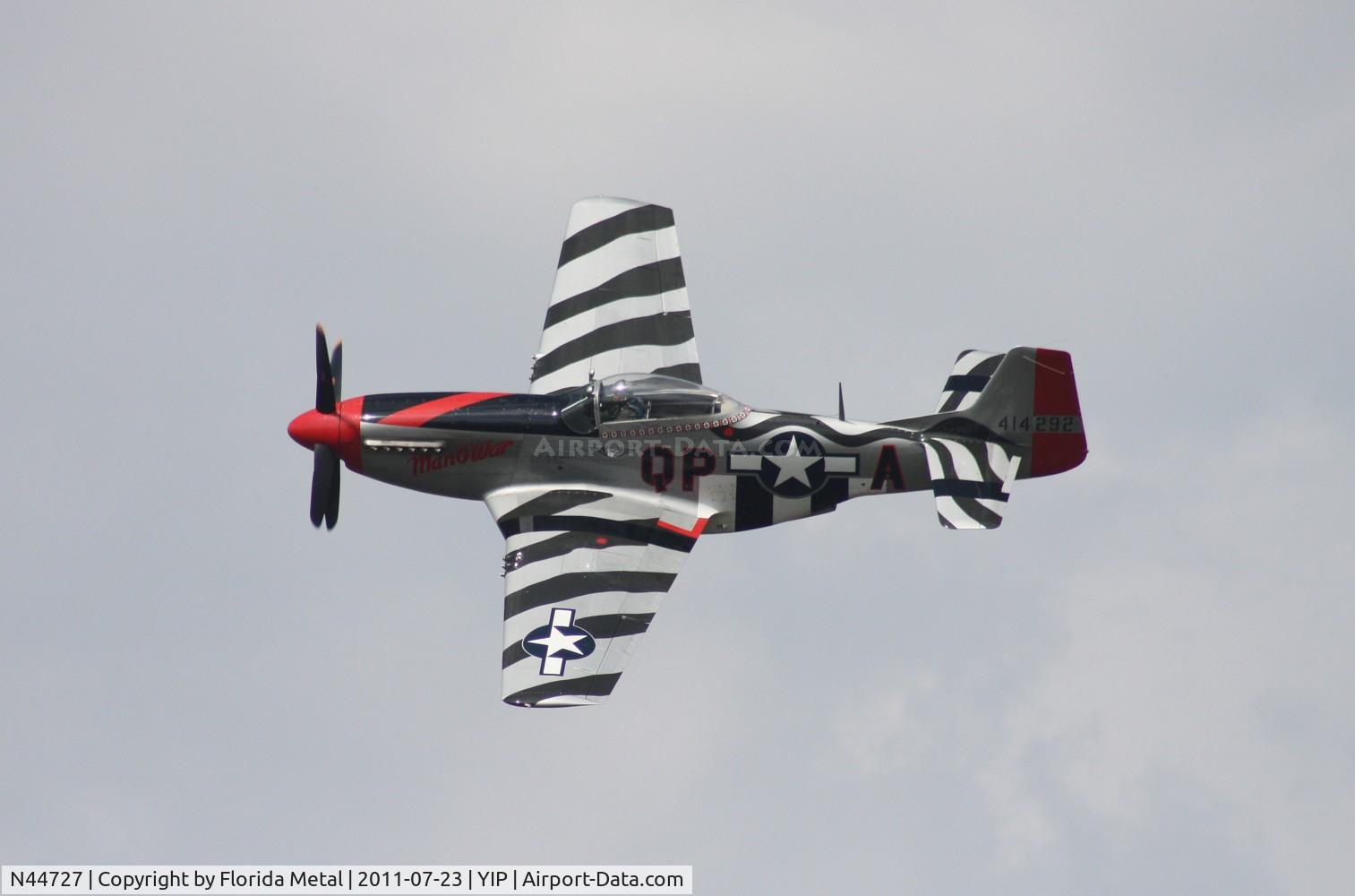 N44727, 1944 North American P-51D Mustang C/N 122-39198, Manowar