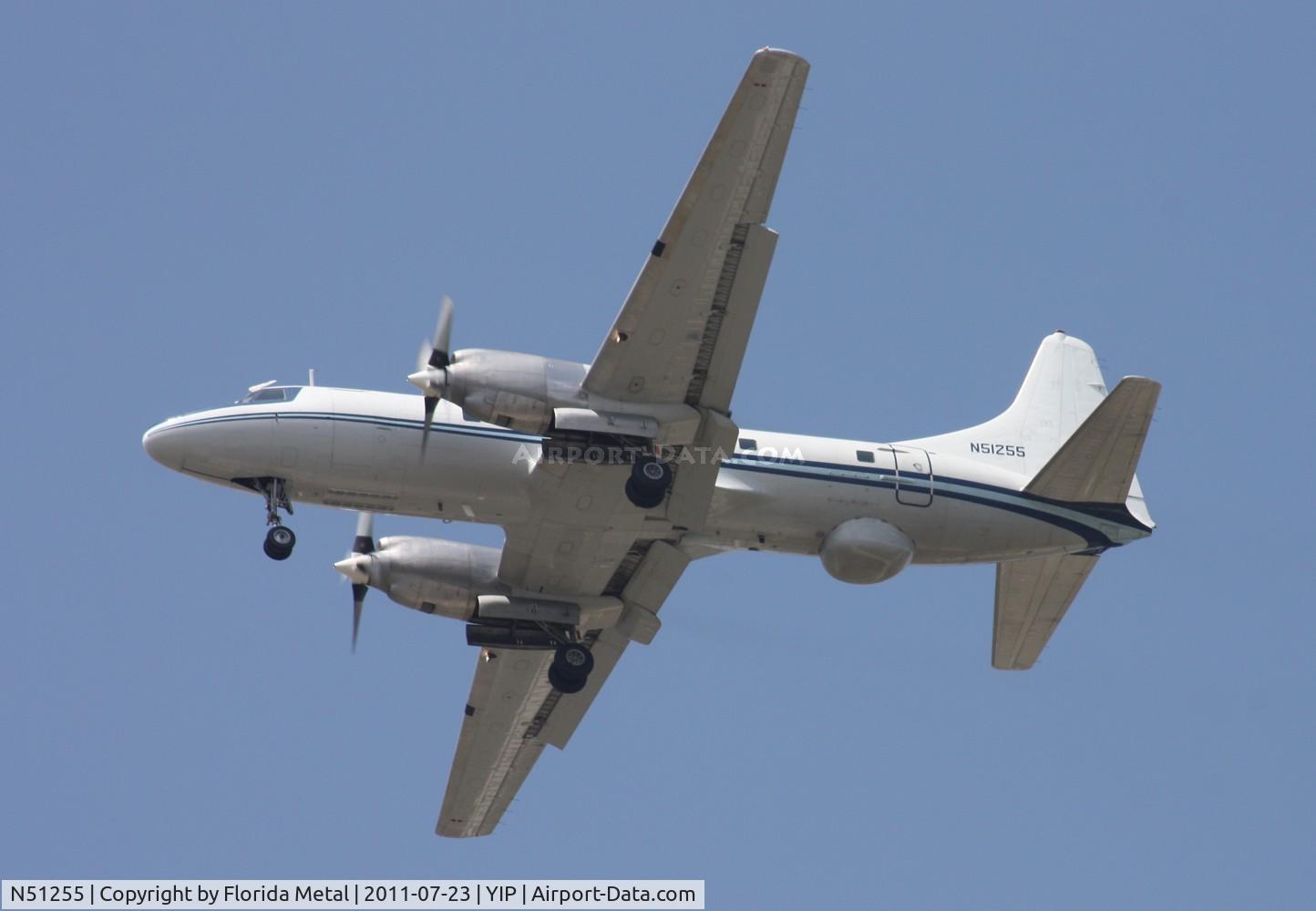 N51255, 1956 Convair 440 Metropolitan C/N 383, Convair 580