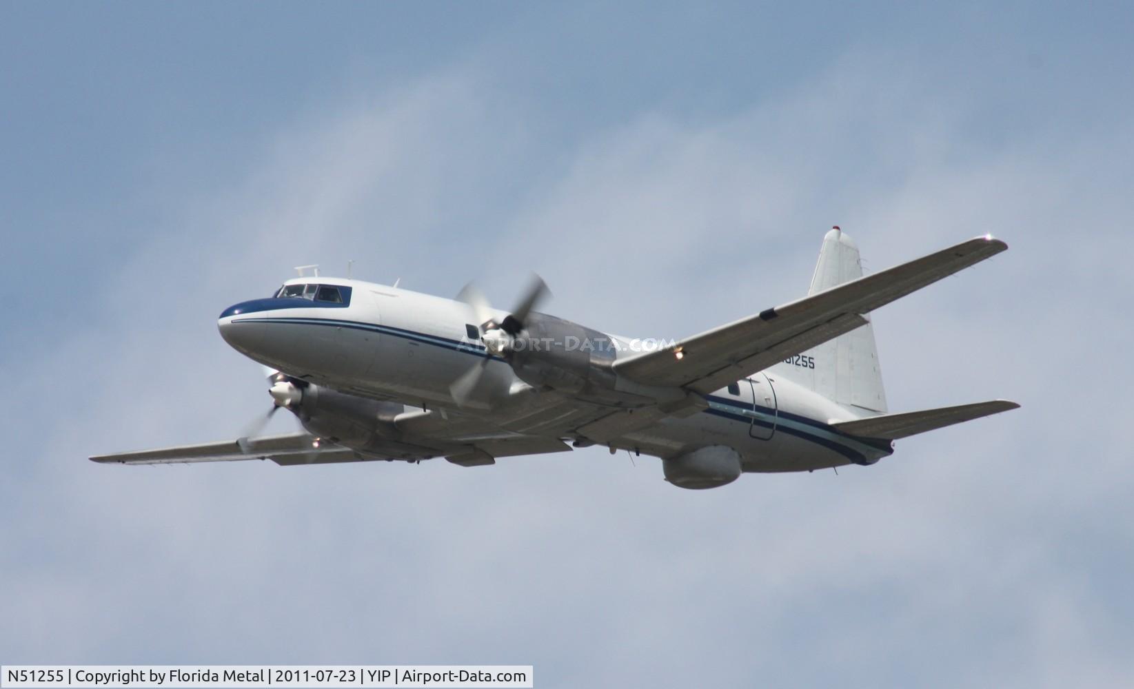 N51255, 1956 Convair 440 Metropolitan C/N 383, Convair 580