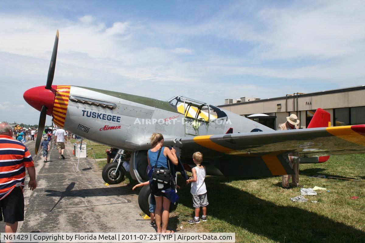 N61429, 1942 North American P-51C Mustang C/N 103-26199, P-51C