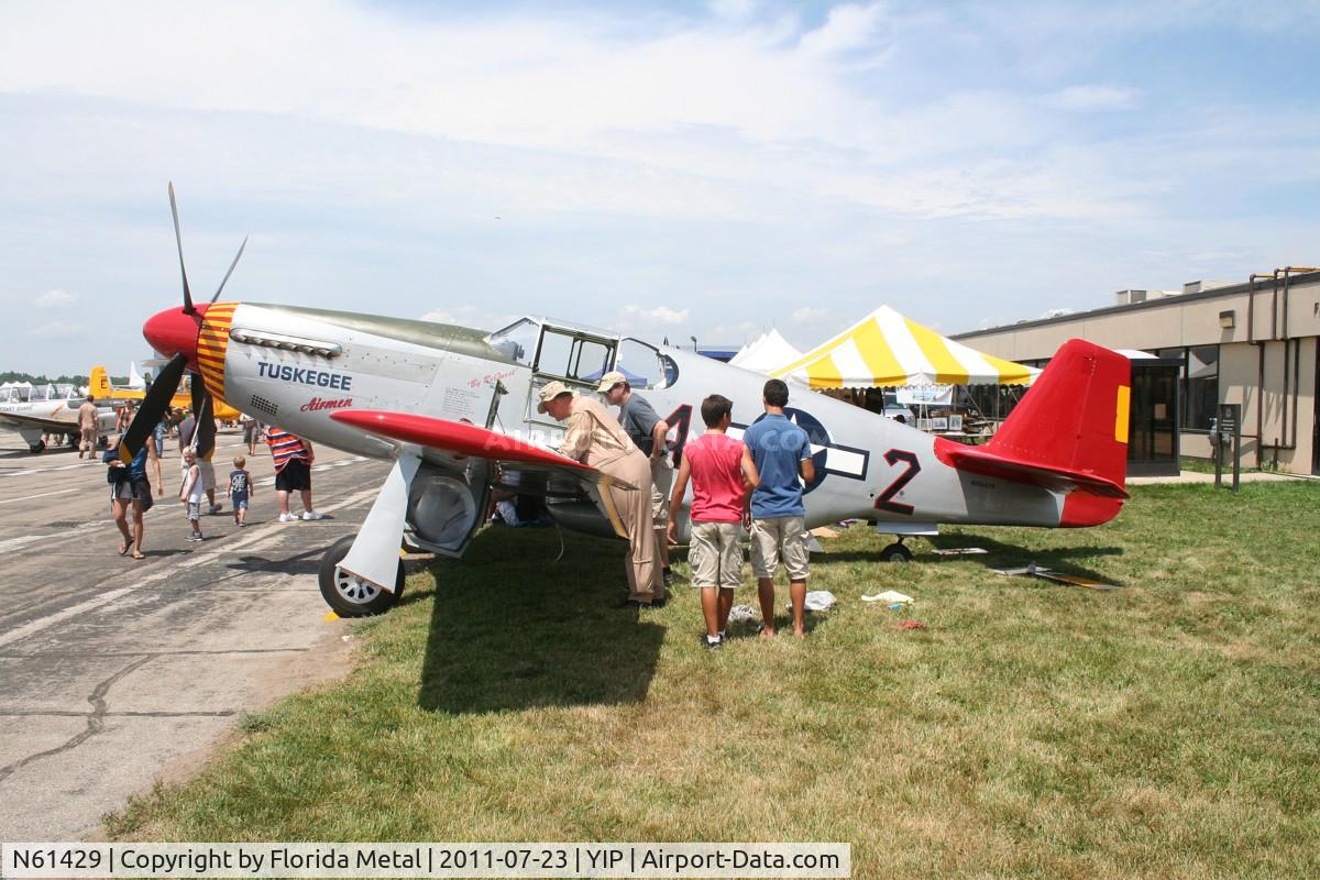 N61429, 1942 North American P-51C Mustang C/N 103-26199, P-51C