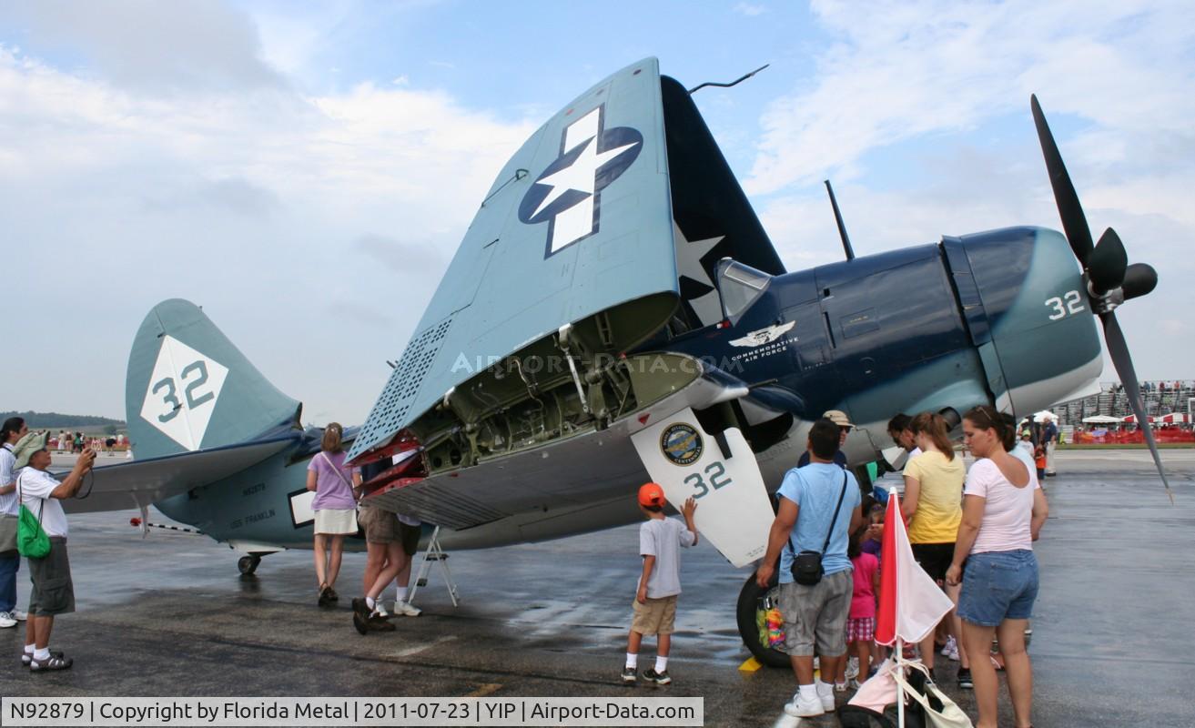 N92879, 1944 Curtiss SB2C-5 Helldiver C/N 83725, SB2C5