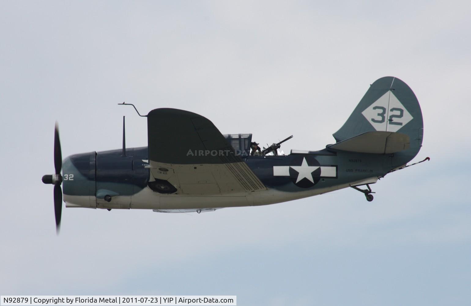 N92879, 1944 Curtiss SB2C-5 Helldiver C/N 83725, SB2C5