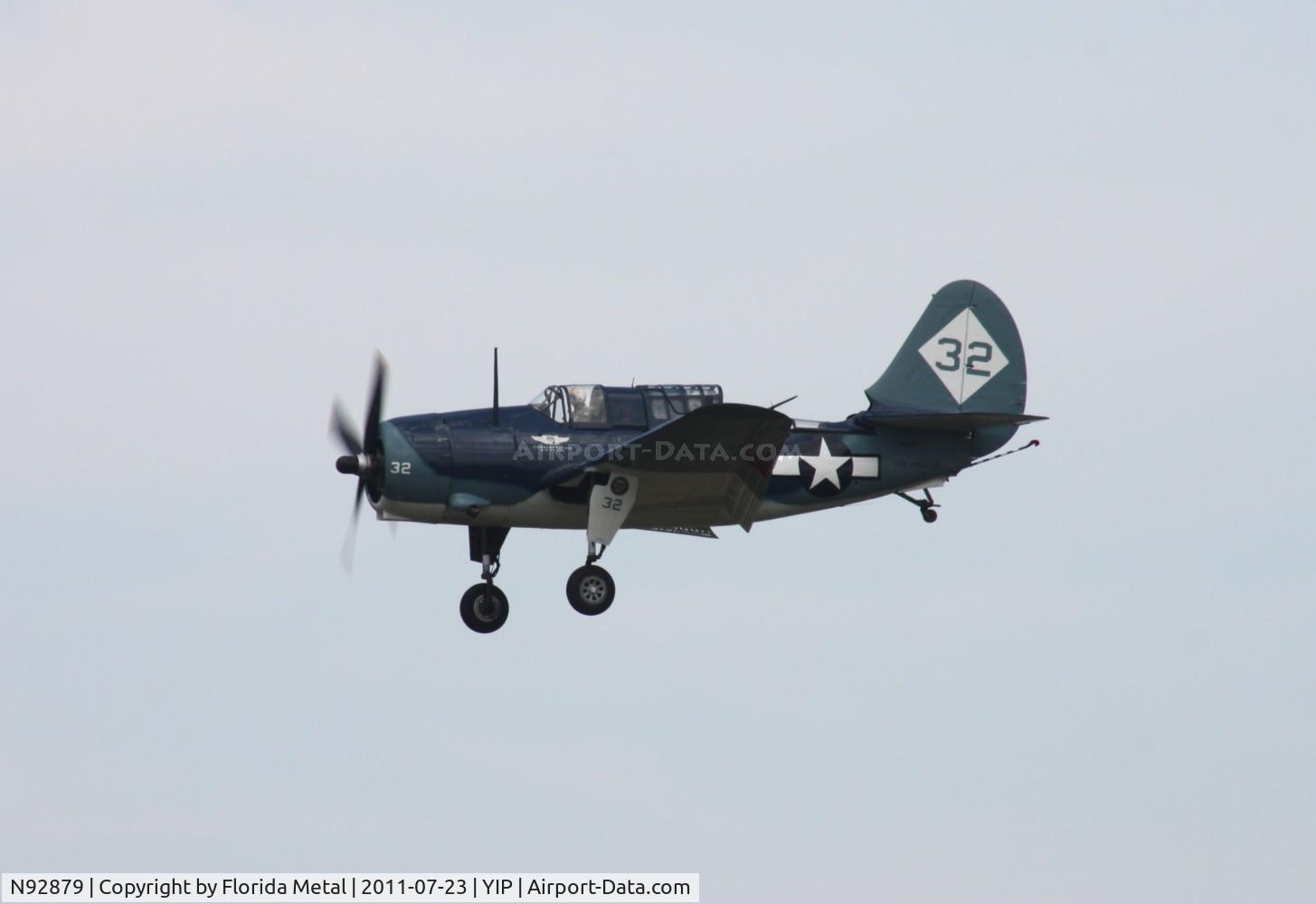 N92879, 1944 Curtiss SB2C-5 Helldiver C/N 83725, SB2C5