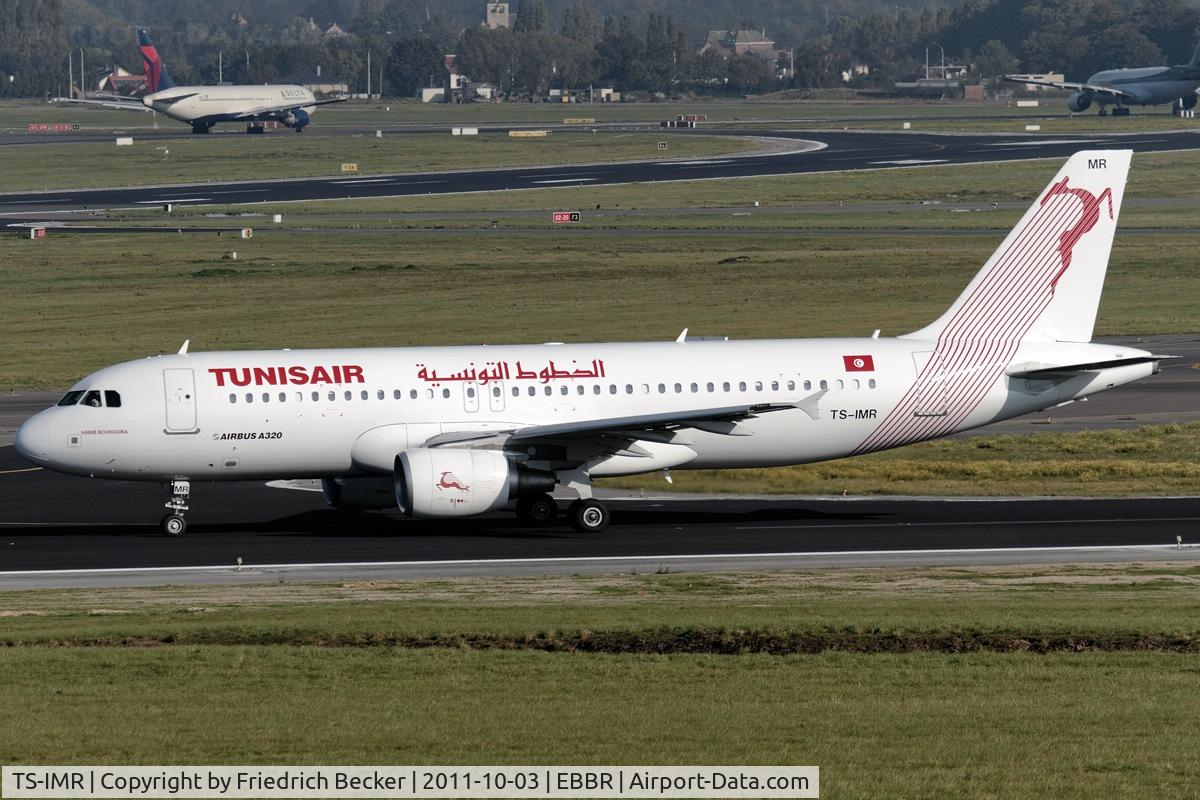 TS-IMR, 2010 Airbus A320-214 C/N 4344, decelerating after touchdown