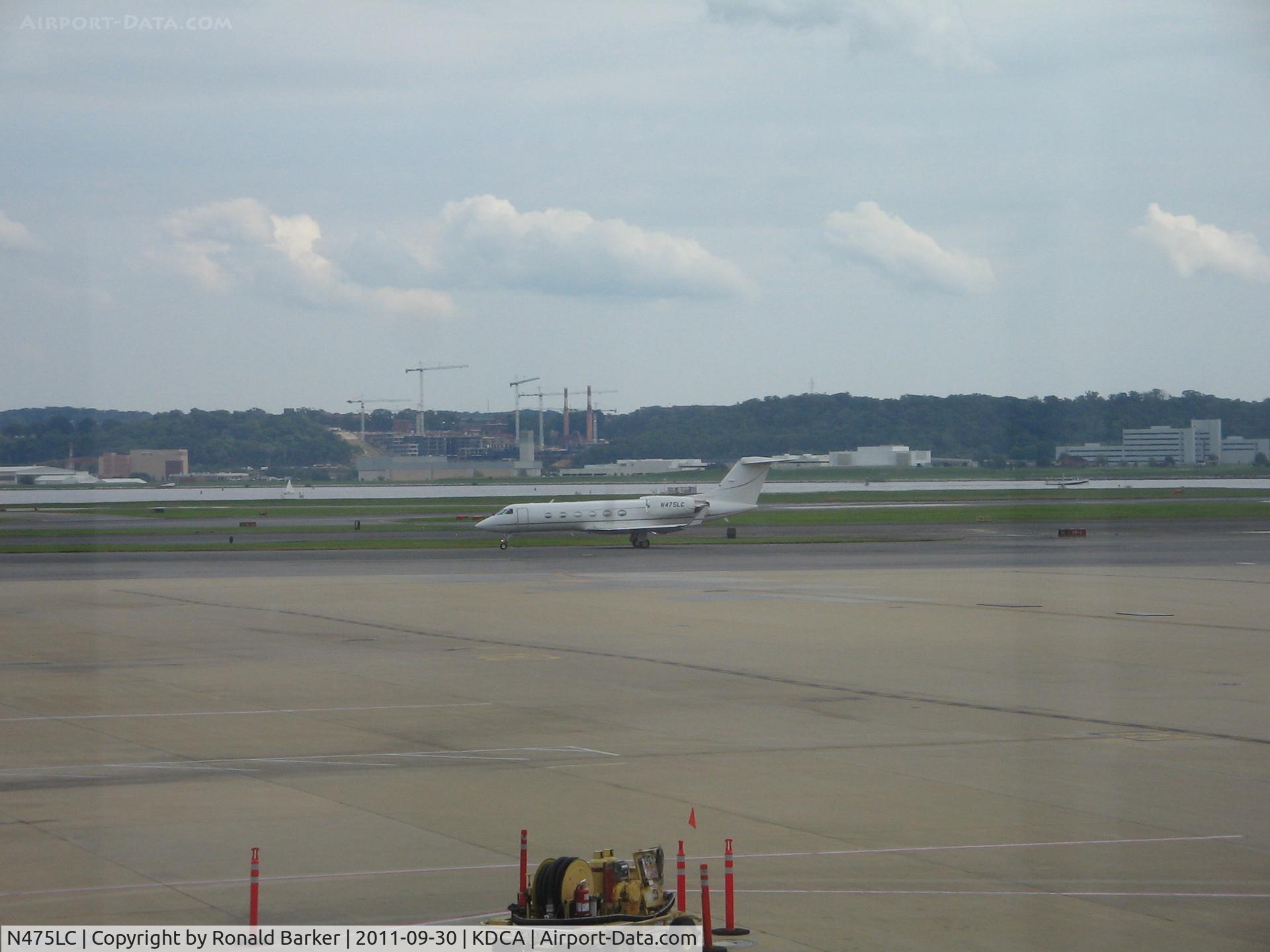 N475LC, 2002 Gulfstream Aerospace G-IV C/N 1472, DCA, VA