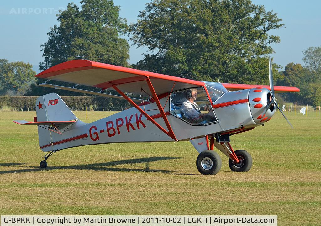 G-BPKK, 1989 Denney Kitfox C/N PFA 172-11411, SHOT AT HEADCORN