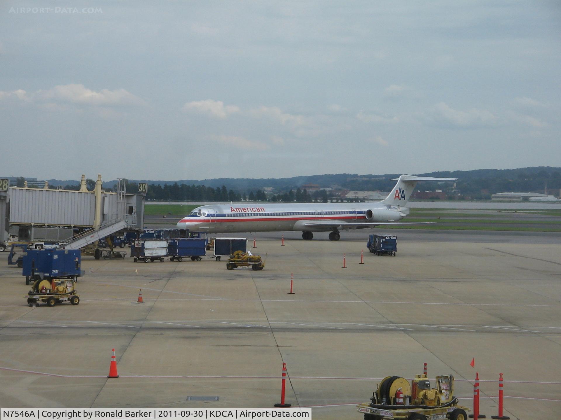 N7546A, 1990 McDonnell Douglas MD-82 (DC-9-82) C/N 53028, DCA, VA
