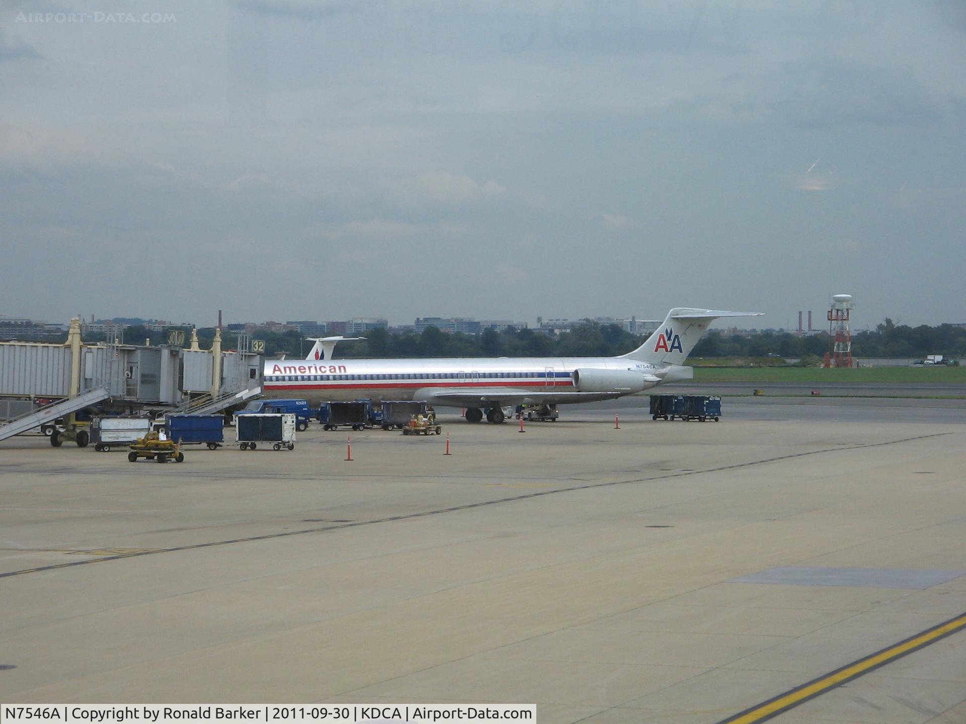 N7546A, 1990 McDonnell Douglas MD-82 (DC-9-82) C/N 53028, DCA, VA