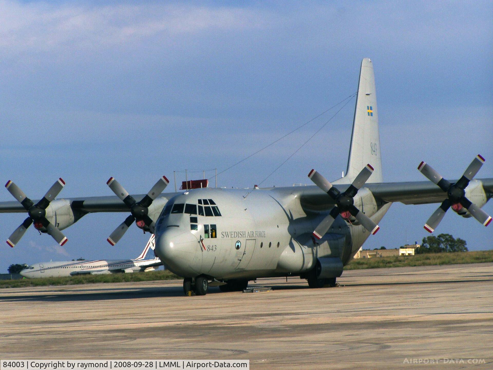 84003, Lockheed C-130H Hercules C/N 382-4628, C130H Hercules 84003 Swedish Air Force