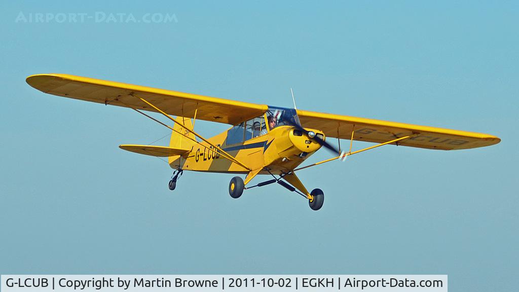 G-LCUB, 1959 Piper L-18C Super Cub (PA-18-95) C/N 18-1631, SHOT AT HEADCORN