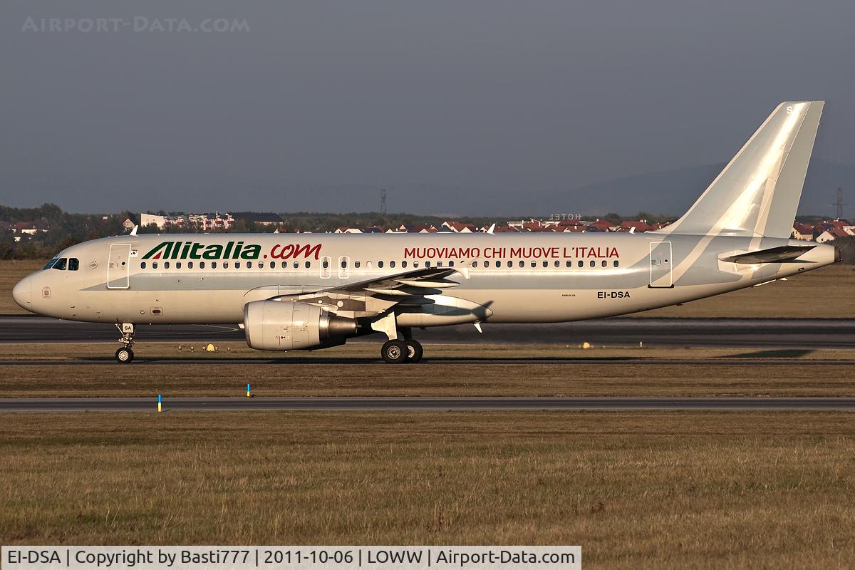 EI-DSA, 2006 Airbus A320-216 C/N 2869, EI-DSA @VIE