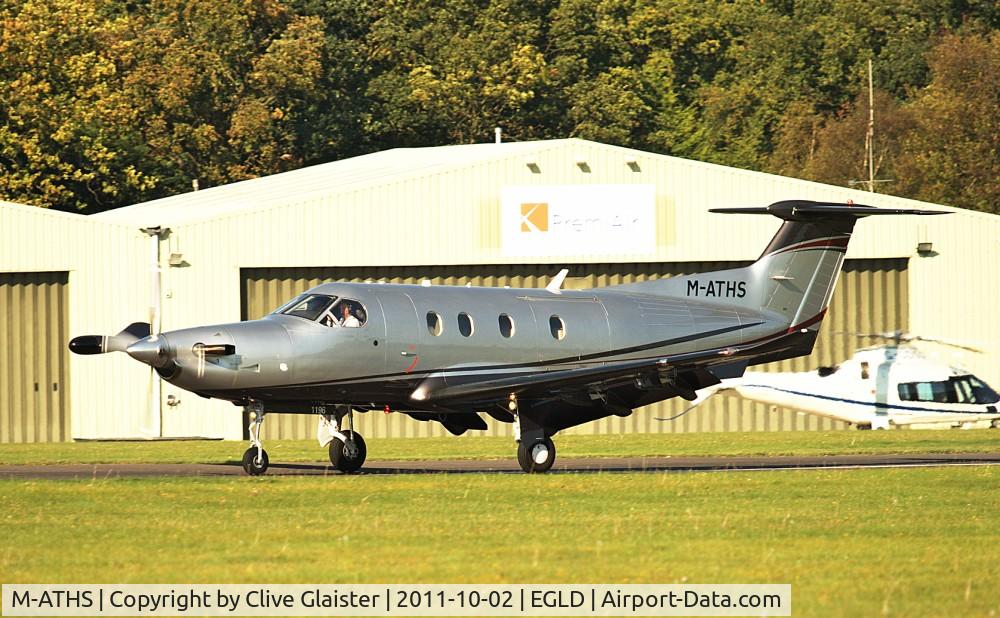 M-ATHS, 2009 Pilatus PC-12/47E C/N 1196, Ex: HB-FTR>M-EILA>M-ATHS