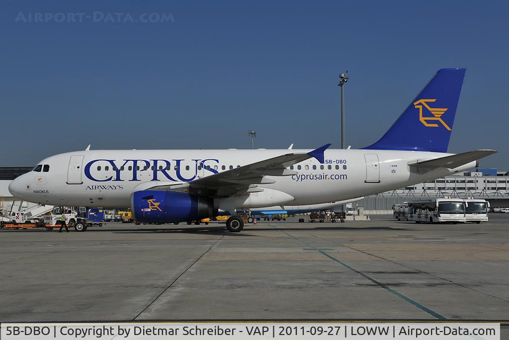 5B-DBO, 2002 Airbus A319-132 C/N 1729, Cyprus Airbus 319