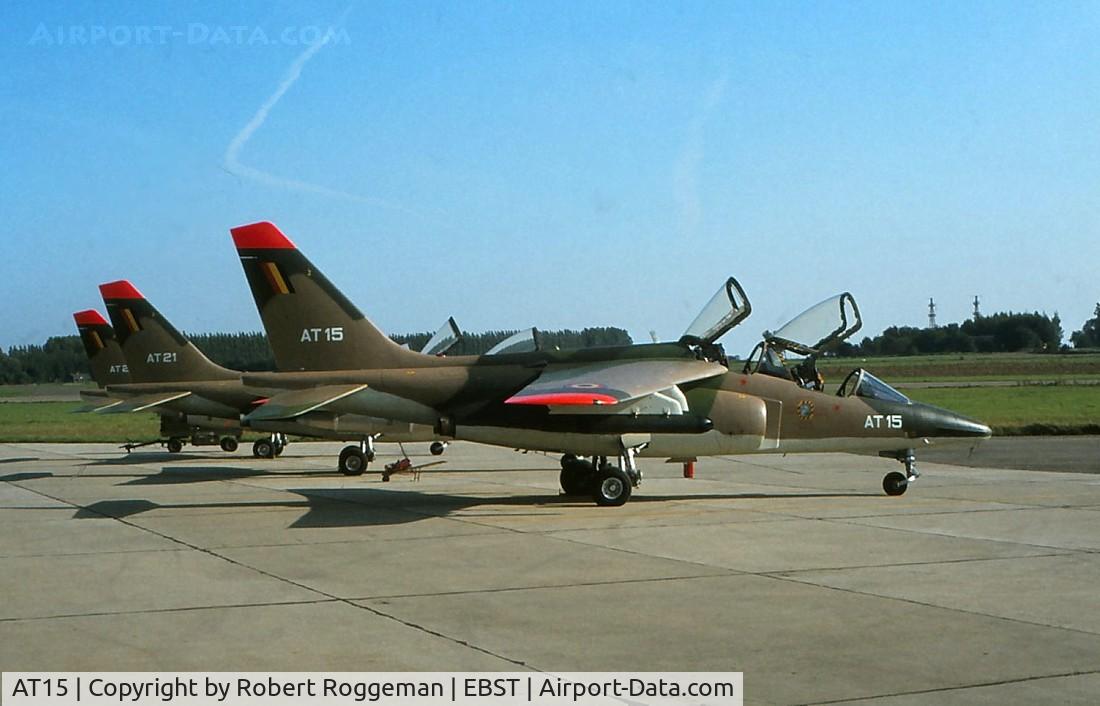 AT15, Dassault-Dornier Alpha Jet 1B C/N B15/1051, 1980's.
