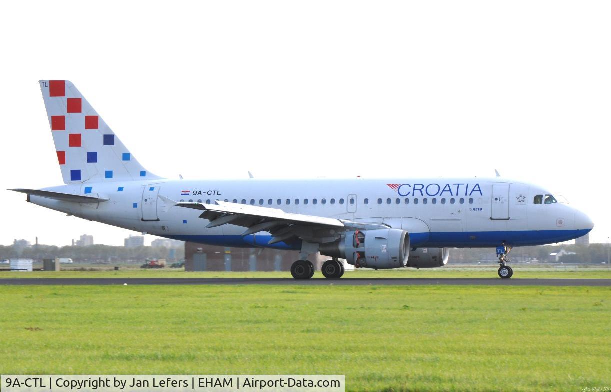 9A-CTL, 2000 Airbus A319-112 C/N 1252, Polderbaan