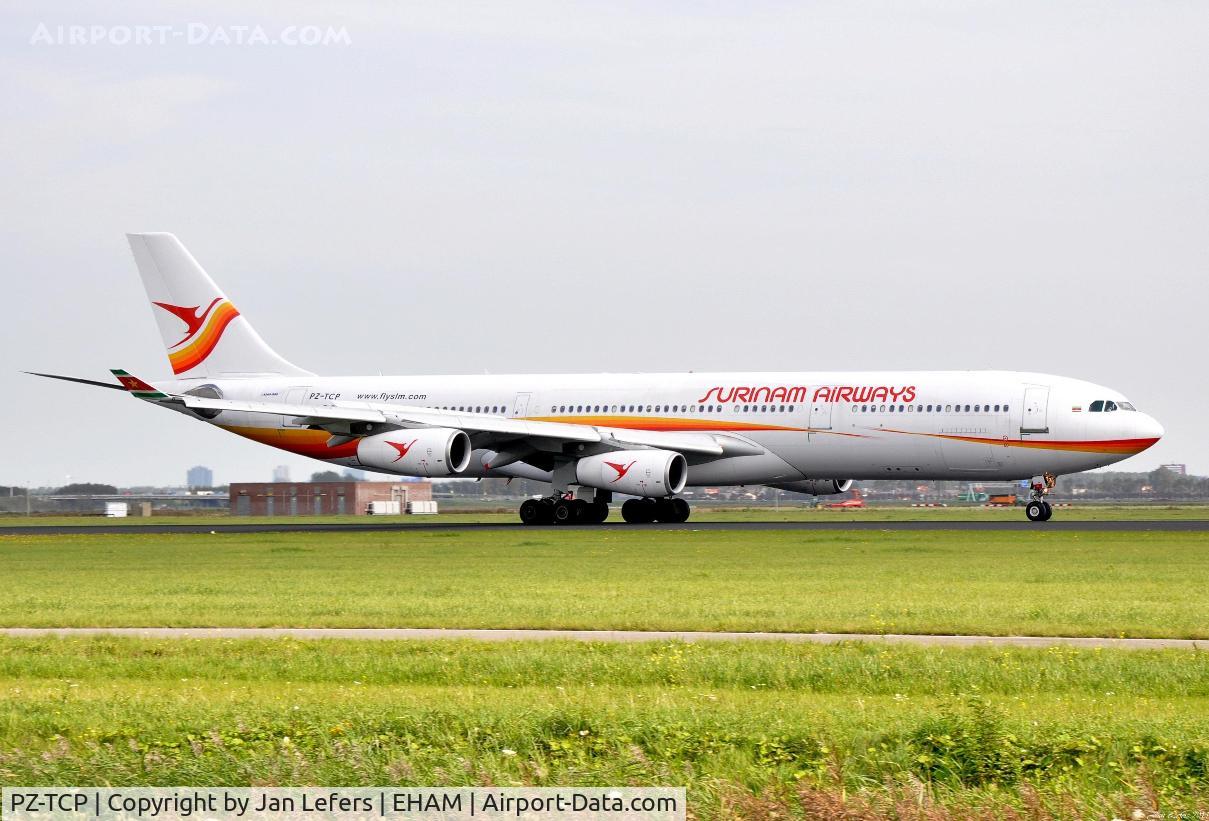 PZ-TCP, 1994 Airbus A340-312 C/N 049, Polderbaan