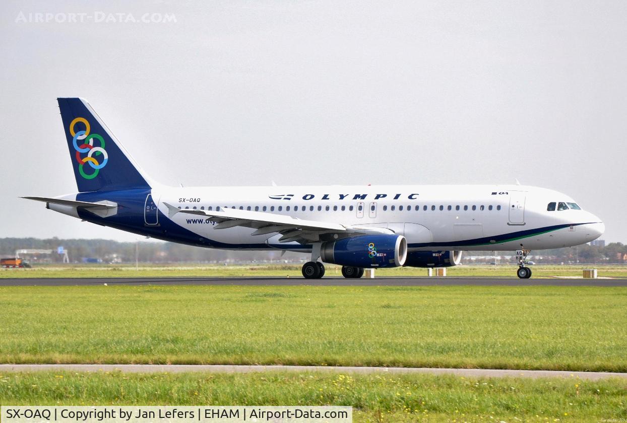 SX-OAQ, 2009 Airbus A320-232 C/N 3748, Polderbaan