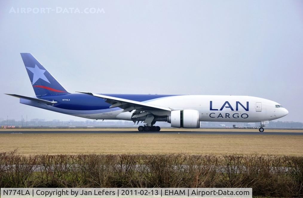N774LA, 2009 Boeing 777-F6N C/N 37710, Polderbaan