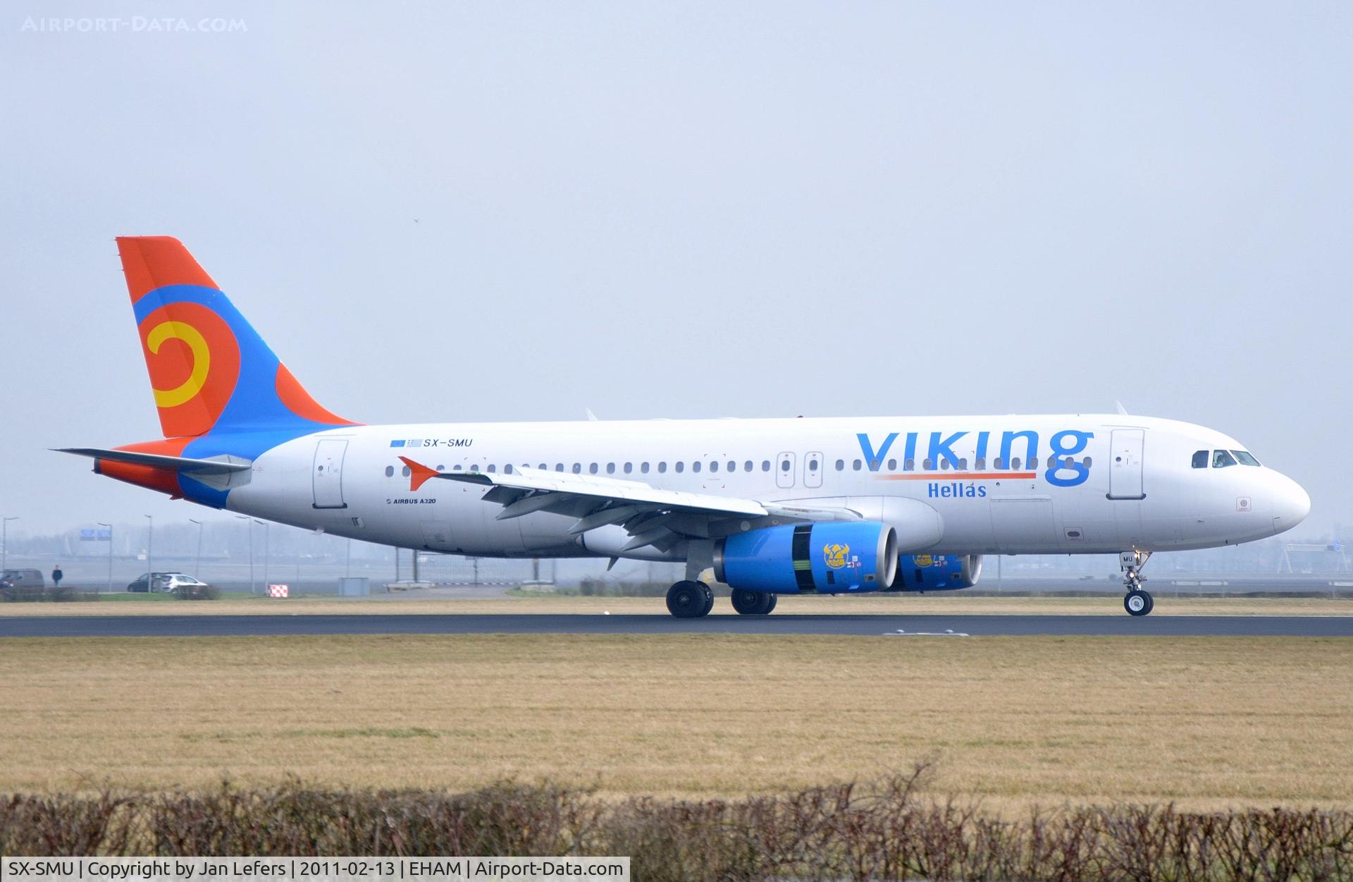 SX-SMU, 1993 Airbus A320-231 C/N 414, Polderbaan