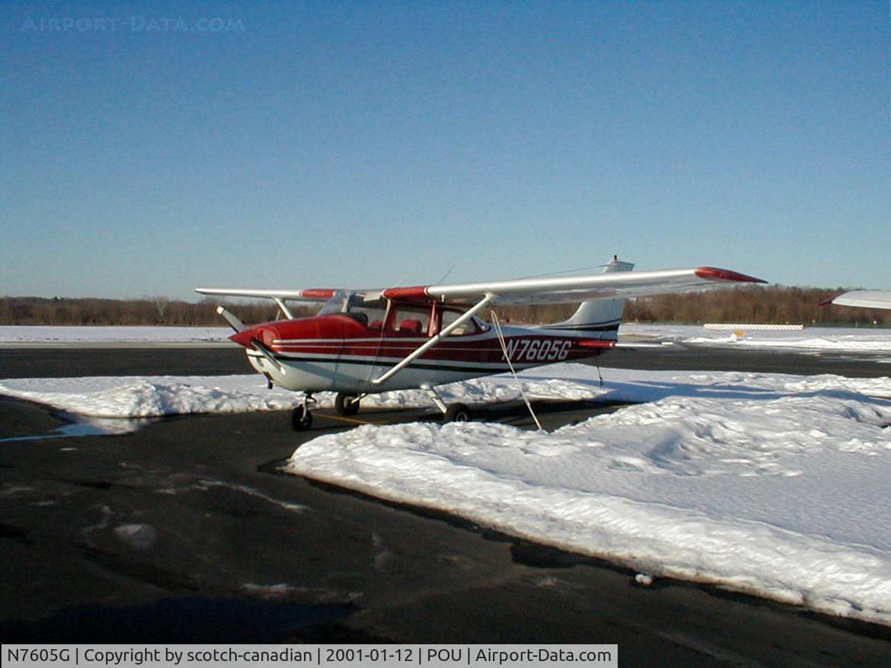 N7605G, 1970 Cessna 172L C/N 17259305, 1970 Cessna 172L N7605G at Dutchess County Airport, Poughkeepsie, NY