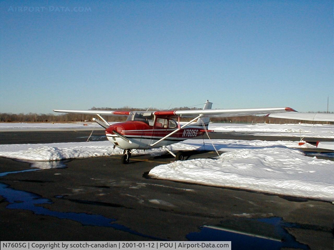 N7605G, 1970 Cessna 172L C/N 17259305, 1970 Cessna 172L N7605G at Dutchess County Airport, Poughkeepsie, NY