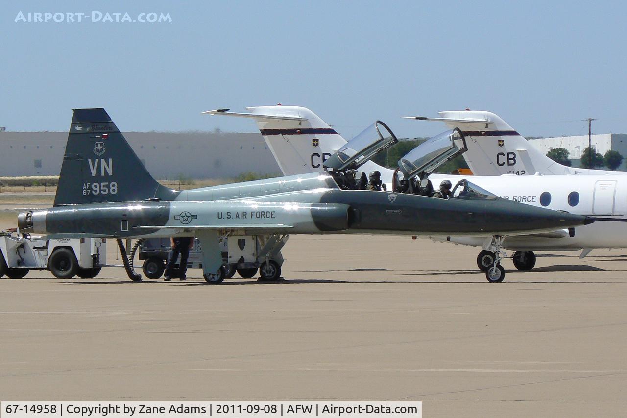 67-14958, 1967 Northrop T-38C Talon C/N T.6099, At Alliance Airport - Fort Worth, TX