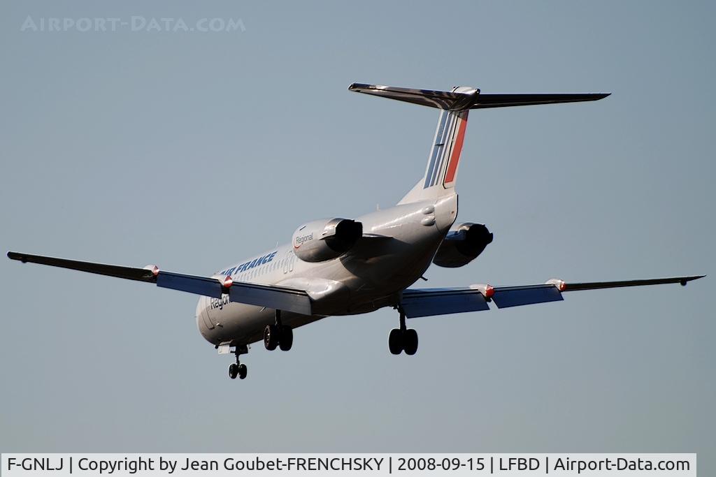F-GNLJ, 1991 Fokker 100 (F-28-0100) C/N 11344, REGIONAL landing 23