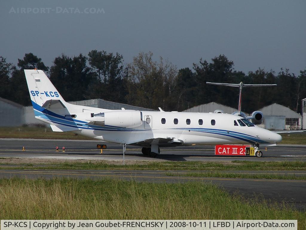 SP-KCS, 2006 Cessna 560XLS Citation Excel C/N 560-5649, BLUE JET