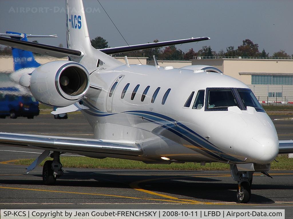 SP-KCS, 2006 Cessna 560XLS Citation Excel C/N 560-5649, BLUE JET