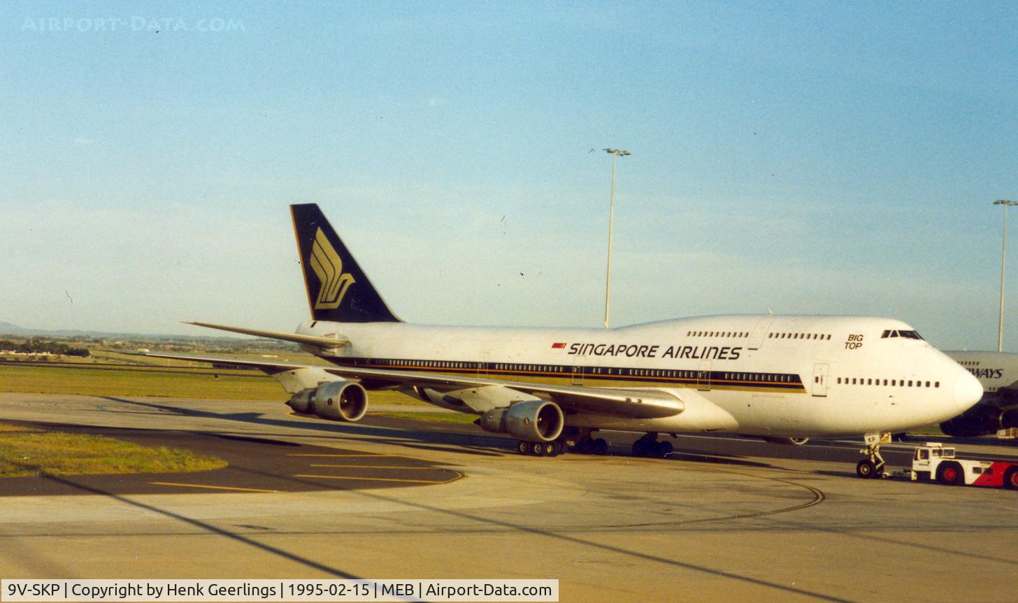 9V-SKP, 1987 Boeing 747-312 C/N 23769, Singapore Airlines B747 Big Top