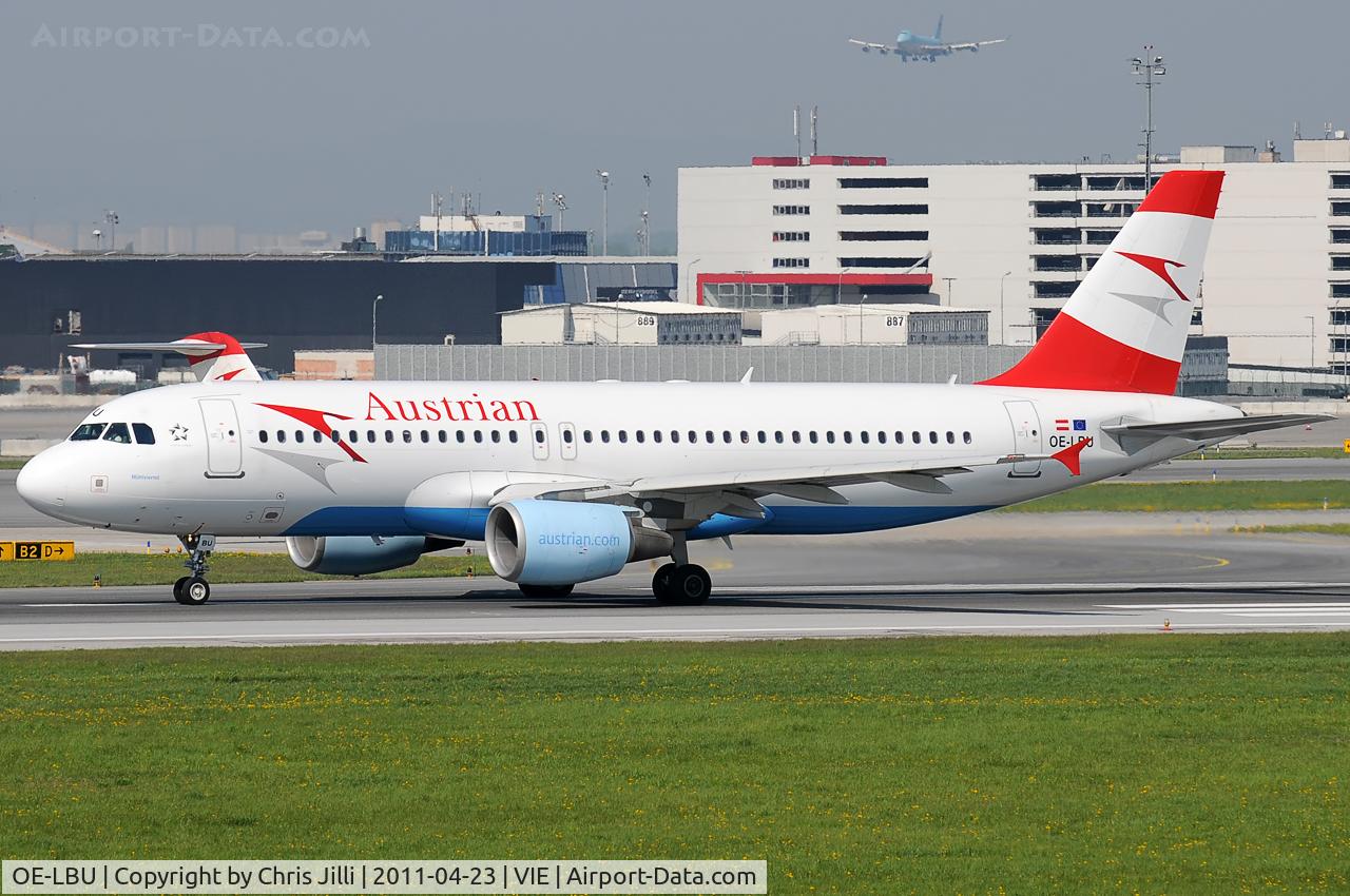 OE-LBU, 2001 Airbus A320-214 C/N 1478, Austrian Airlines