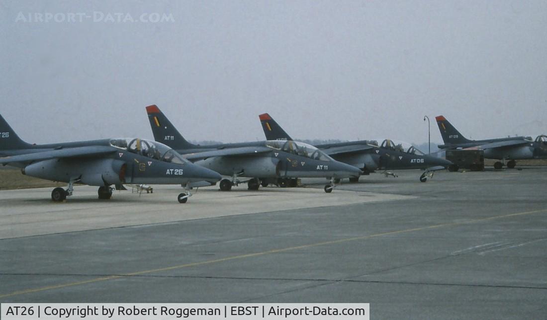 AT26, Dassault-Dornier Alpha Jet 1B C/N B26/1117, 1990's.at-26 11 06.