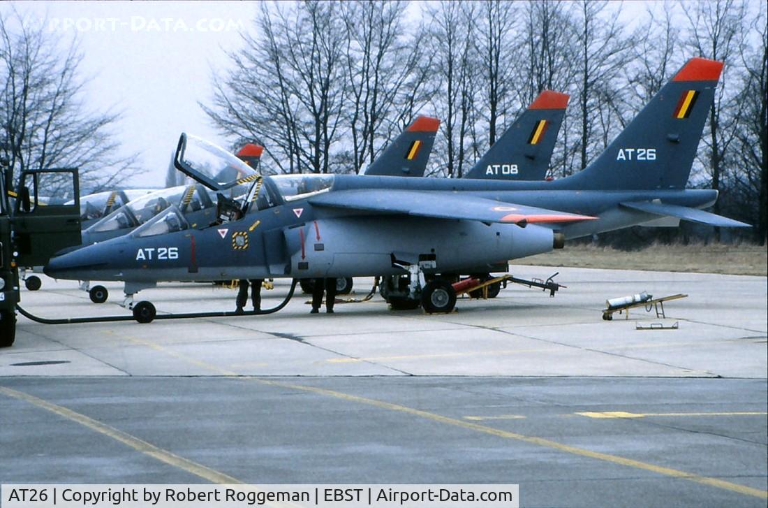 AT26, Dassault-Dornier Alpha Jet 1B C/N B26/1117, 1990's.