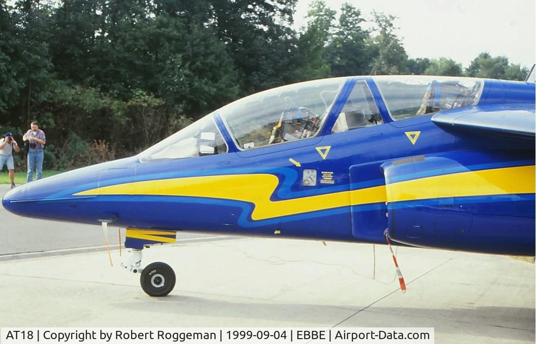 AT18, Dassault-Dornier Alpha Jet 1B C/N B18/1067, 20 Years A-jet Belgian Air Force.11 Squadron